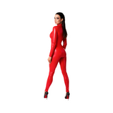 F353 Orgia Overall Red M Noir Handmade