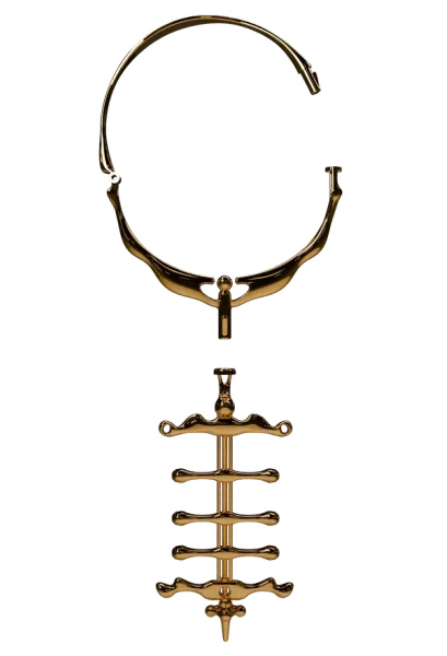 Migratory Bird Metal Collar & Fingers Clamps Set UPKO