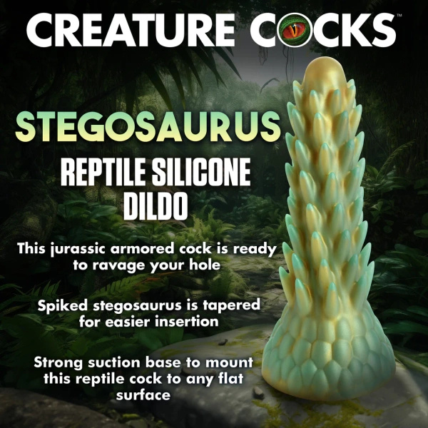 Stegosaurus Spiky Reptile Dildo Creature Cocks
