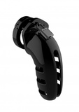 Man Cage Chastity Model 06 Black pas cnoty czarny