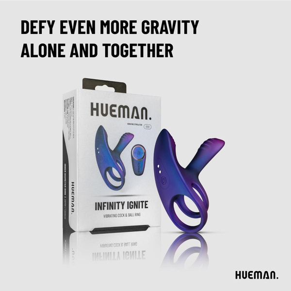 Ерекційне кільце Vibrating Cock Ring Hueman
