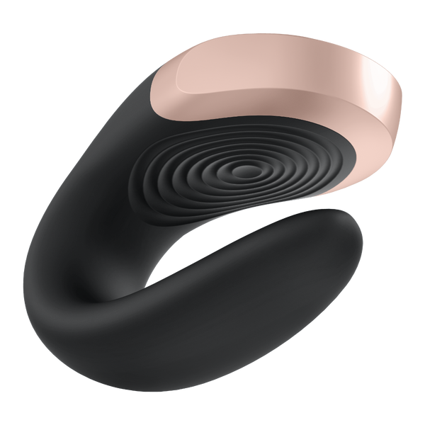 Wibrator dla par Satisfyer Double Love Black