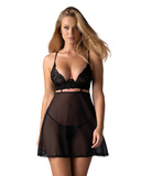 Nutris babydoll і стрінги XL/2XL Obsessive