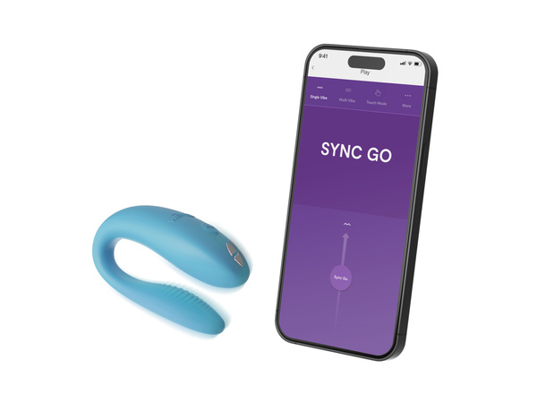 Вібратор для пар Sync Go Turquoise We-Vibe