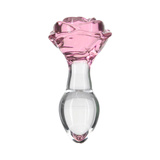 Pillow Talk Rosy Luxurious Glass Anal Plug