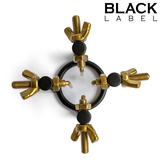  4-Way Urethral Stretcher Black/Gold Black Label 