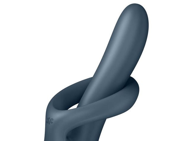 Podgrzewany wibrator do punktu G Heat Flex 4 blue Satisfyer