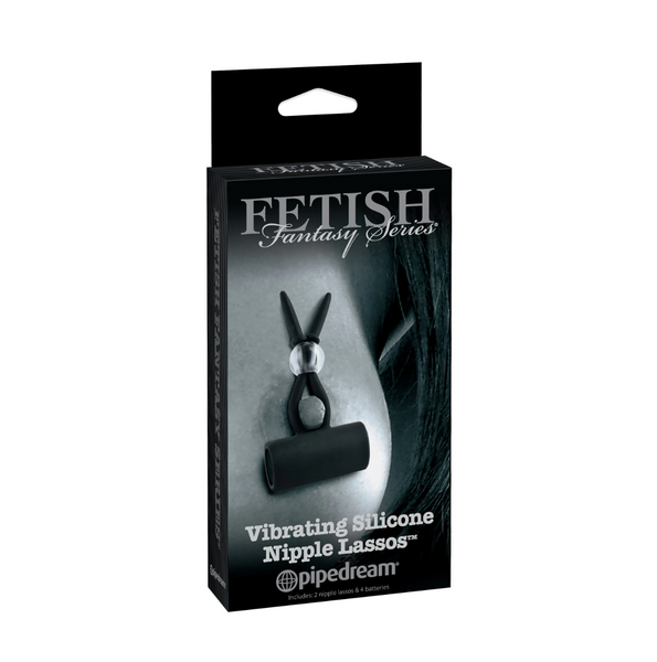 Zaciski na sutki Fetish Fantasy Series Vibrating Nipple Lassos