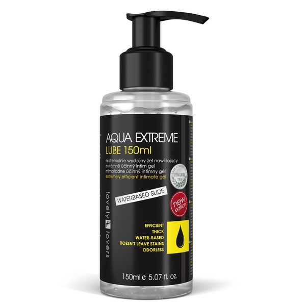 Ефективний Лубрикант На Основі Води І Силікону Aqua Extreme Lube 150 Ml Lovely Lovers