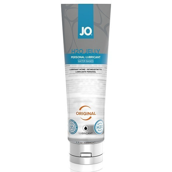 Гелевий Лубрикант Водний H2O Jelly Lubricant Water-Based Original 120 Ml System JO