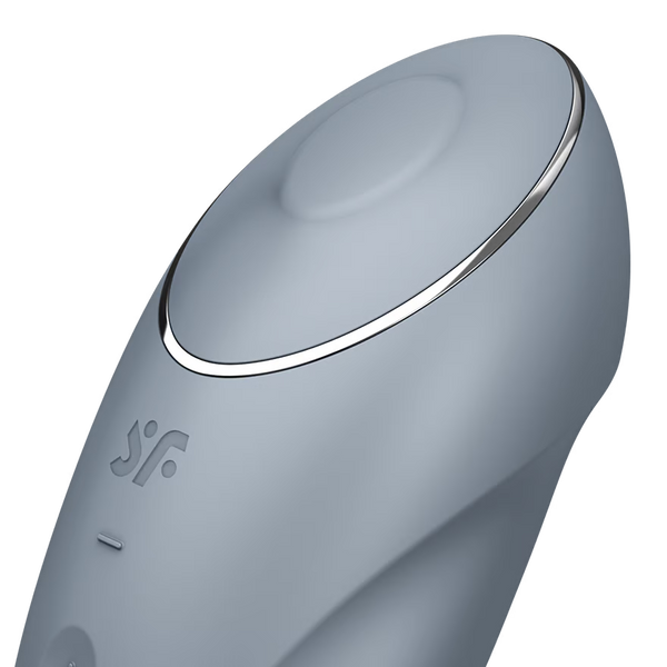 Wibrator Tap & Climax 1 Niebieskoszary Satisfyer