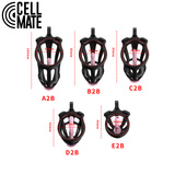 Пас цноти Centurion Chastity Cage Black Size 4 CELLMATE