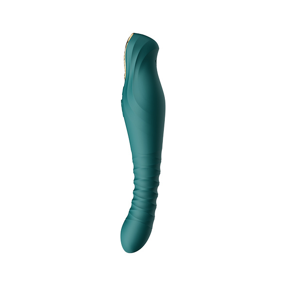 Wibrator Zalo King Vibrating Thruster Turquoise Green