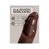 Ділдо 23 см King Cock Elite Dual Density Vibrating Cock Pipedream