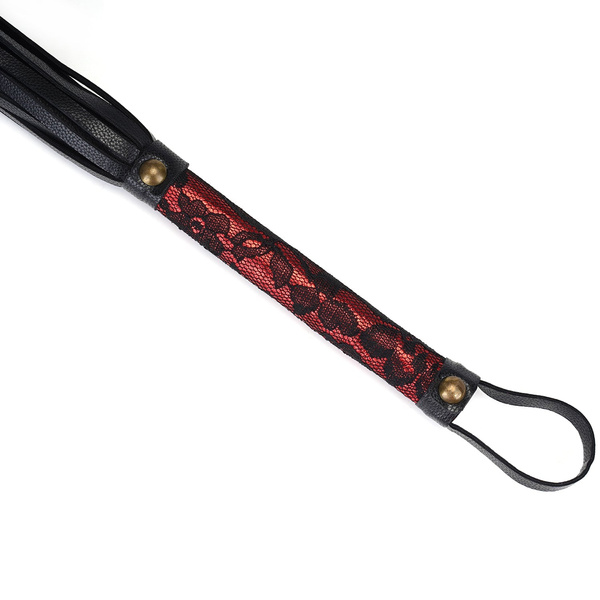 Pejcz Victorian Garden Lace And Pu Flogger Whip Liebe Seele