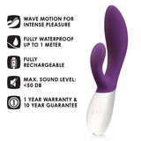 Wibrator Króliczek Ina Wave Plum Lelo
