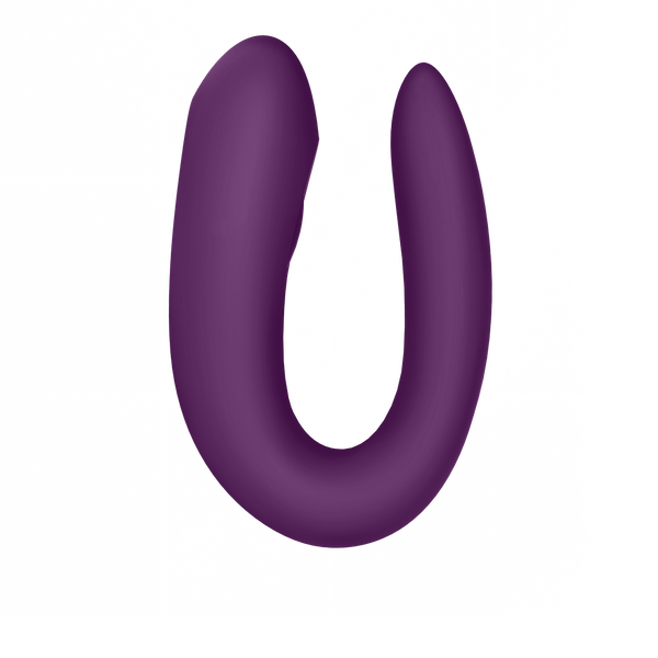 Wibrator dla par z aplikacją Satisfyer Double Joy Violet