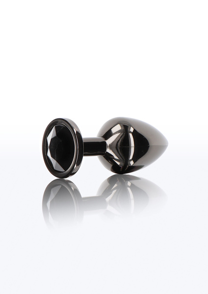 Анальний Пробка Butt Plug With Diamond Jewel Silver M Taboom