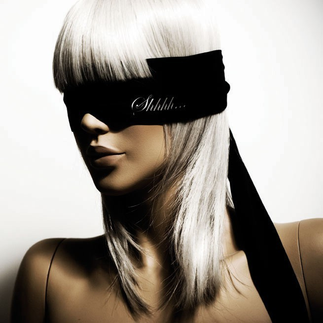 Opaska na oczy Bijoux Indiscrets Shhh Blindfold