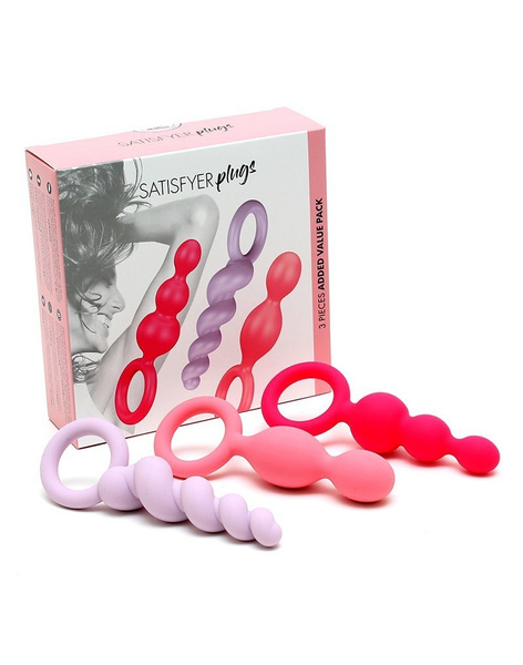 Zestaw Korków Analnych Booty Call Colored Satisfyer