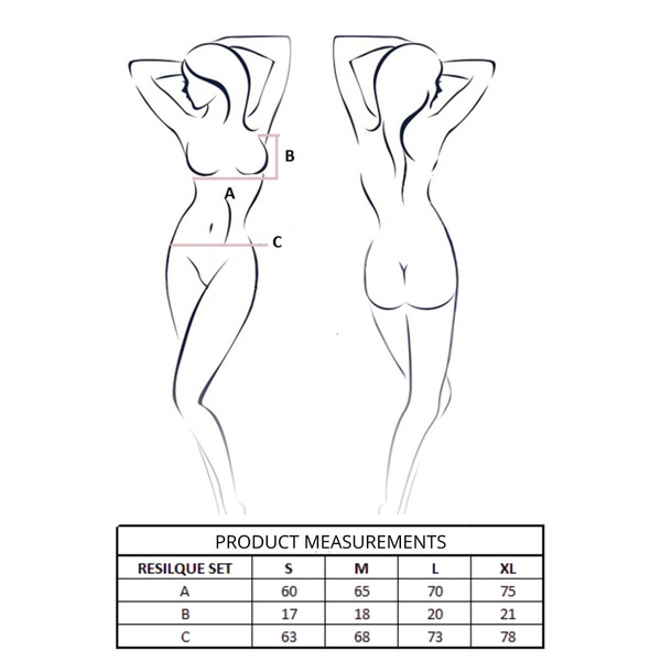 RESILQUE SET tomato red L/XL Passion