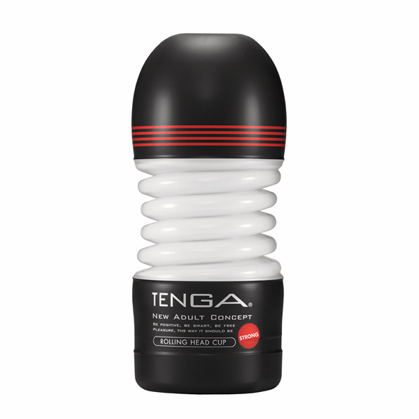 Masturbator Rolling Head Cup Strong Tenga