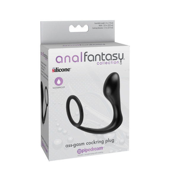 Pipedream Ass-Gasm® Cockring Plug