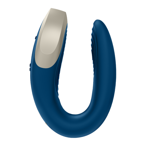 Вібратор для пар Double Love Blue Satisfyer