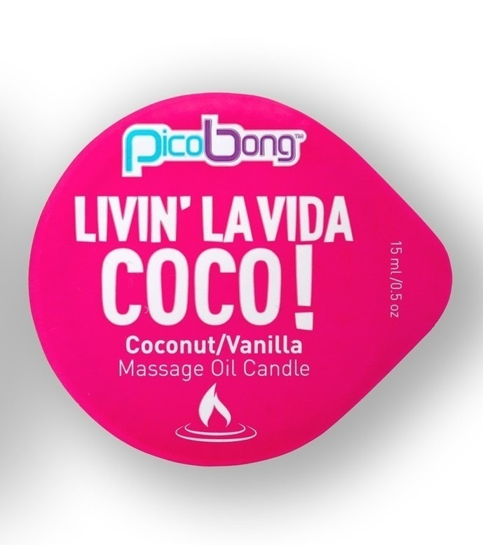 Picobong massage candle - coconut-vanilla