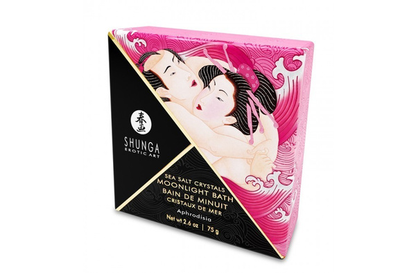 Афродизіакова Морська Сіль Для Ванни З Запахом Рози Moonlight Bath Aphrodisia Shunga
