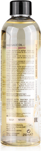 Масажне масло Massage Oil Extase Jasmin 250ml Shiatsu