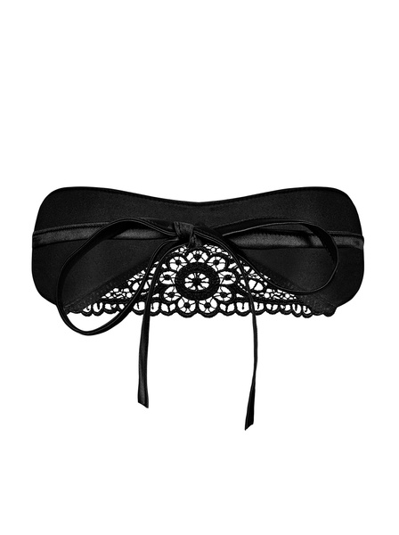 Satinia mask black