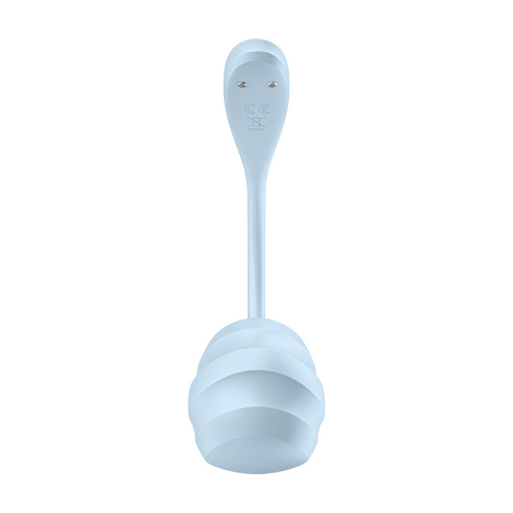 Smooth Petal Connect App - Wearable Couple Vibrator - Light Blue