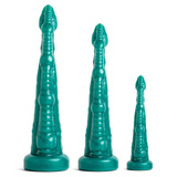 Dildo Sigmaloid Soft Metallic Green Vac S/M Mr Hankeys 