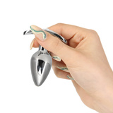 Непомітний сталевий анальний плуг PILLOW TALK