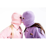 Woolen balaclava Pink HellRider 