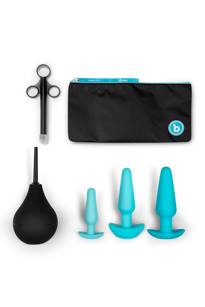 Zestaw treningowy Anal Education Set Blue b-Vibe