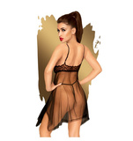 Naughty Doll Black L/Xl Penthouse