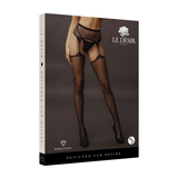 Pończochy Suspender Rhinestone Pantyhose Black Os Le Désir
