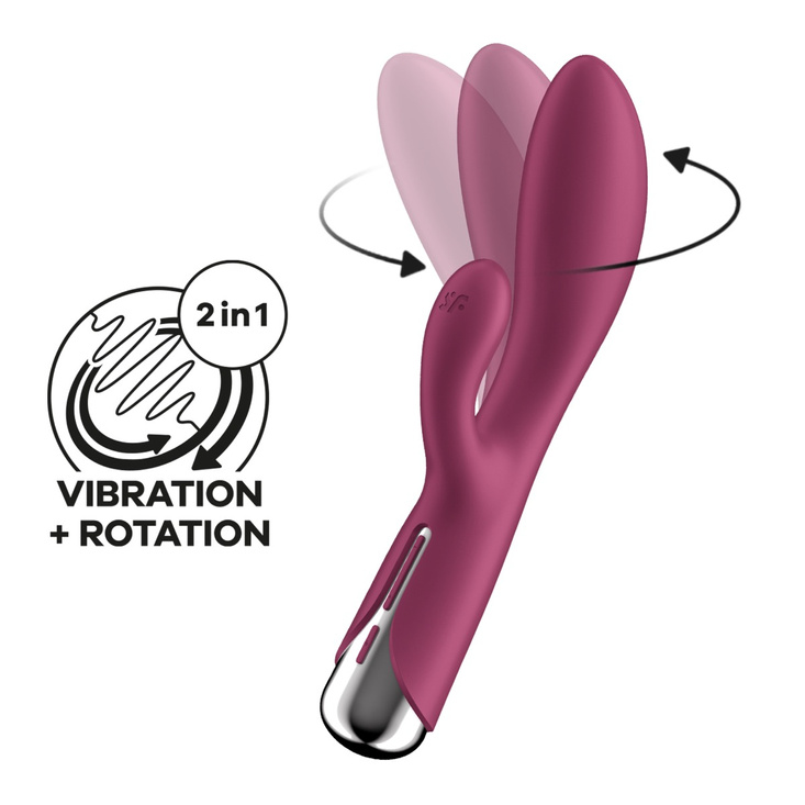 Satisfyer Spinning Rabbit 1 red