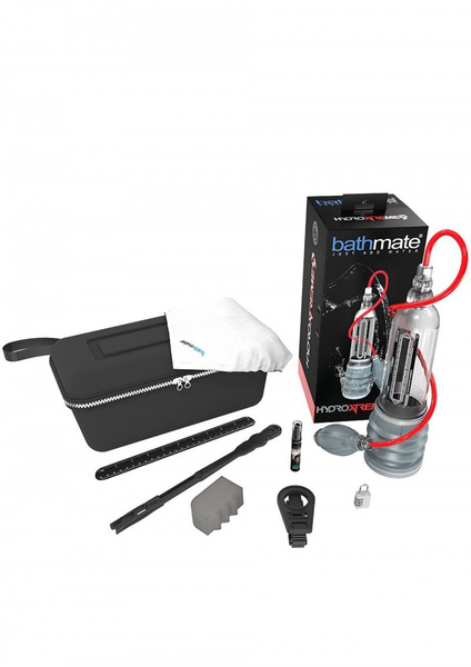 Набір з водяною помпою для збільшення пеніса Hydroxtreme9 Crystal Clear Bathmate