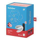 Wibrator dla par Satisfyer Double Fun White