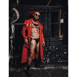  Matrix coat made of lack Red M/L HellRider