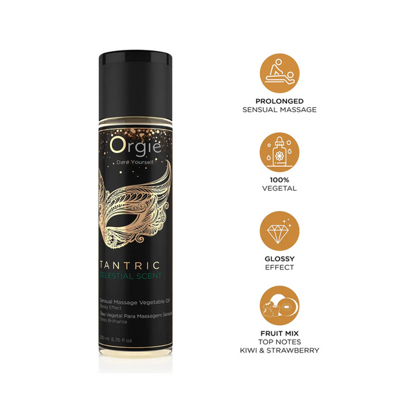 Orgie massage oil Tantric Celestial Scent 200ml