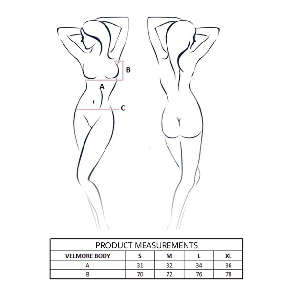 VELMORE BODY фіолетовий L Passion