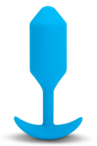 Korek analny Vibrating Snug Plug 3 Blue b-Vibe