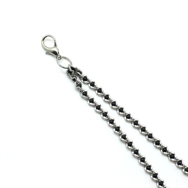 Klamerki Na Sutki Black Beads Chains & Nipple Clamps Liebe Seele