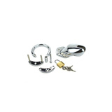 Męski Metalowy Pas Cnoty Generique Steel Padlock Chastity Cage 40Mm Men4Men