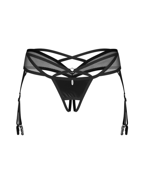 Dominna crotchless thong L/XL Obsessive