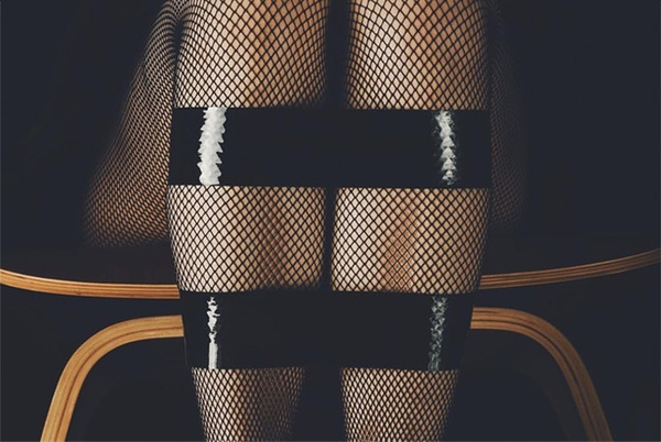 Вінілова Стрічка Для Зв'язування Upko Standard Static Bondage Tape Black UPKO